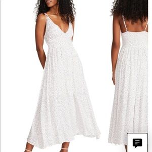 Steve Madden “Sunday Best” White A-line Midi